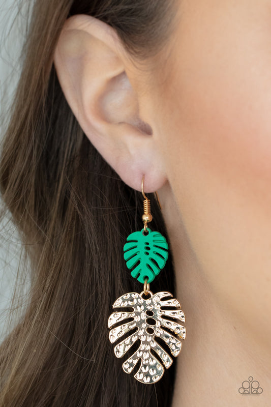 Palm Tree Cabana - Green - 115